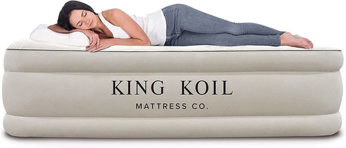 King Koil Inflatable Mattress, California King Size, Infl...