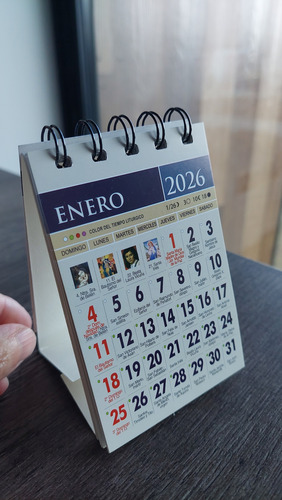 Calendario Religioso De Escritorio 2026 San Cayetano
