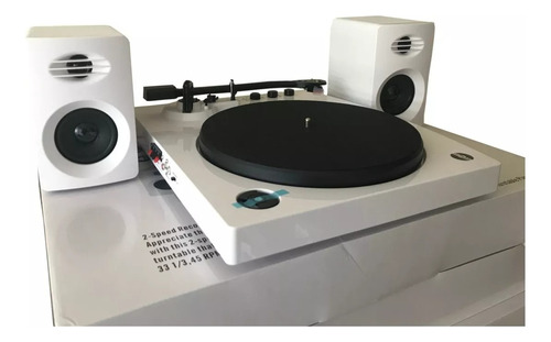 Tornamesa Bluetooth Con Parlantes Turnalux
