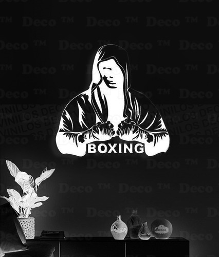 Vinilo Decorativo Boxeo Gym