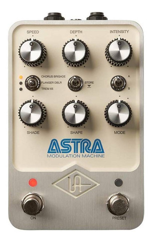 Pedal de máquina de modulación Uafx Astra Universal Audio