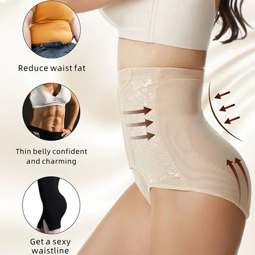 Bragas Cortas Shaperwear Para Levantadores De Glúteos Y Control De Barriga Para Mujer
