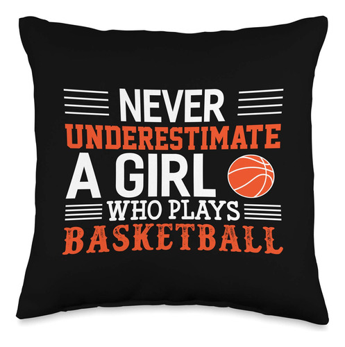 Funny Basketball Gifts Never Underestimate A Girl Who Play