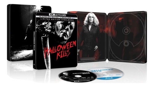 4k Ultra Hd + Blu-ray Halloween Kills (2021) Steelbook