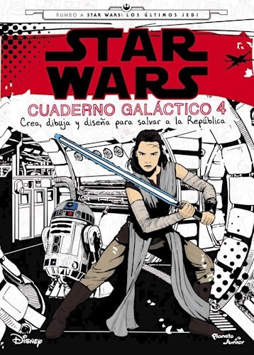 Star Wars Los Ultimos Jedi Cuaderno Galactico - Disney Lucas