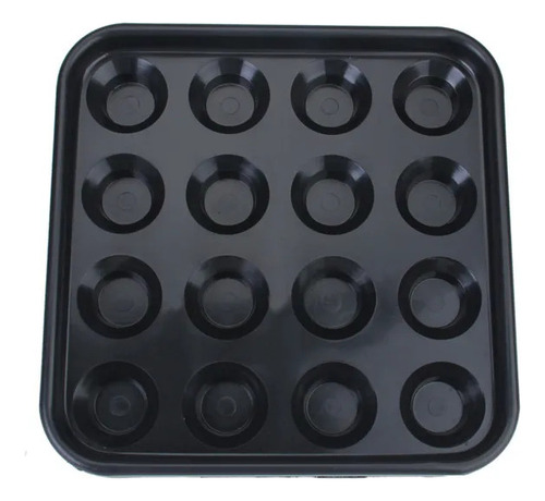 Bandeja De Plástico Para Almacenamiento, 16 Bolas, Billar, B