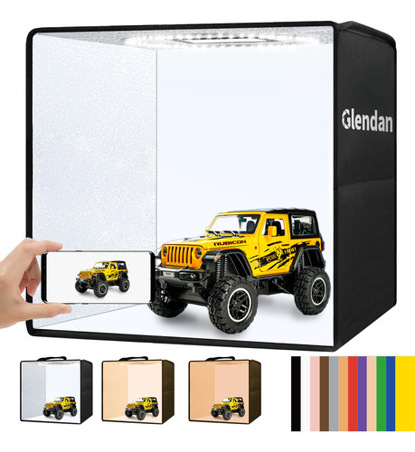 Glendan Caja De Luz, Caja De Luz Portatil De 16 X 16 Pulgada