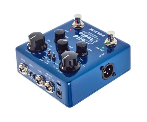 Pedal de efecto NUX Solid Studio NSS-5 azul