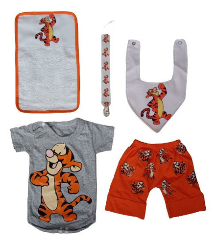 Ajuar Para Bebé Tigger Set Winnie Pooh Bebé Set Tigre