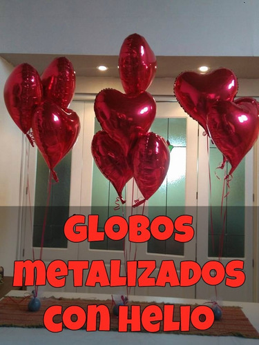 Globos Metalizados Con Gas Helio En Zona Sur (Usado)