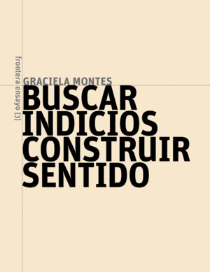 Libro Buscar Indicios Construir Sentido