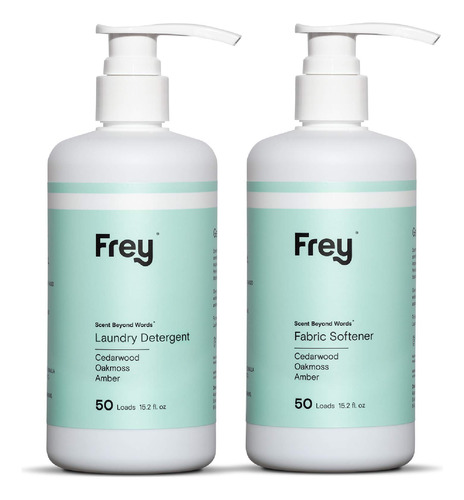 Frey Detergente Concentrado Natural Para Ropa + Refuerzo De