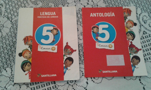 Lengua 5 Y Antologia Conocer Mas +      Santillana