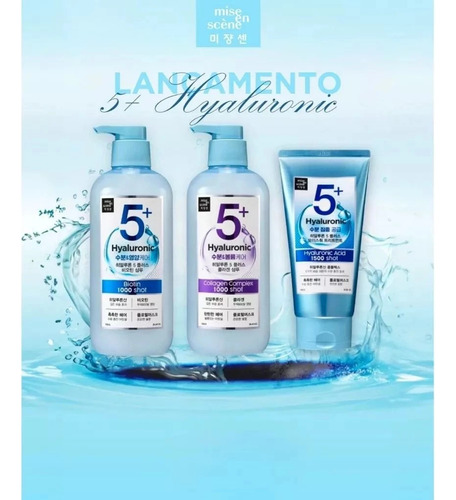 Shampoo 5+ Hyaluronic Collagen Complex 1000 Shot 700ml - Mes