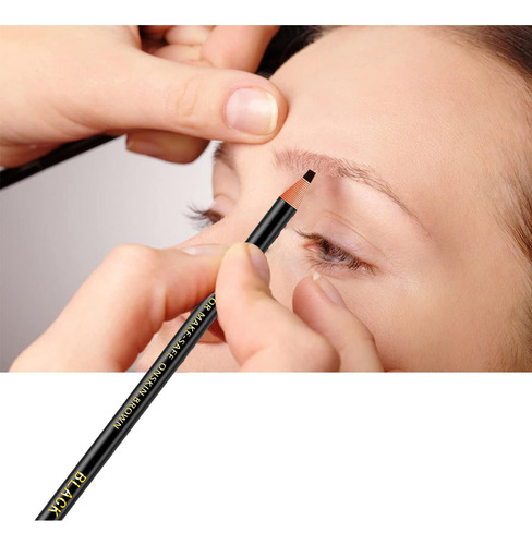 Juego De 6 Piezas De Lápices De Cejas Impermeables De Color