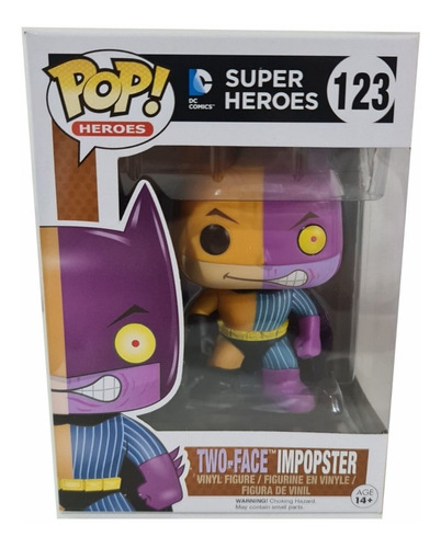 Funko Pop Heroes Imposter Batman/two-face 123
