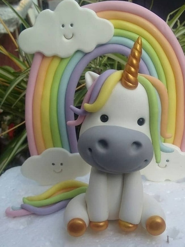 Imagen 2 de 9 de Unicornio Para Pastel Y Decorar