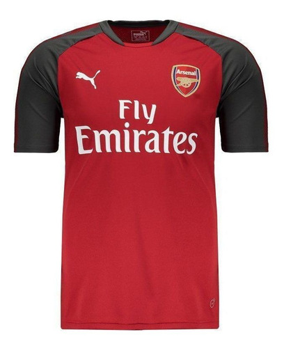 Camisa Puma Arsenal Treino 2018 Vermelha