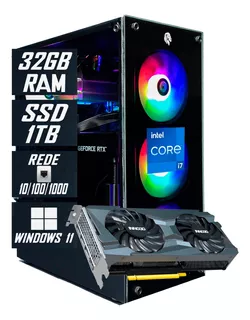 Pc Gamer Cpu I7 12700kf Ssd 1tb / 32gb Ddr5 / Rtx 3060ti 8gb