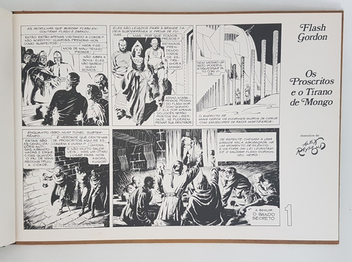 Hq Flash Gordon Os Proscritos E O Tirano Reprint 1979 Ebal (Usado)