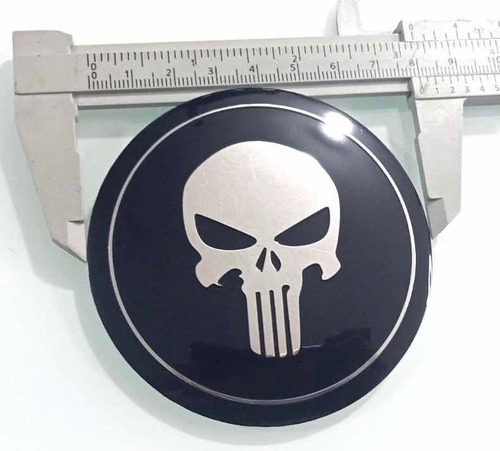 Emblemas Punisher 80mm