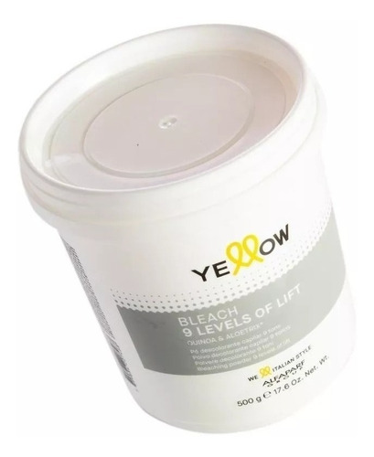 Polvo Decolorante Bleach 9 Tonos X 500 G - Yellow