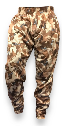 Pantalón Deportivo Babucha Force Camuflado Americano Caladas