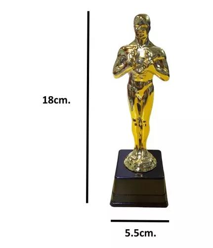 Premio Estatuilla Oscar Plástico Trofeo Adorno X8