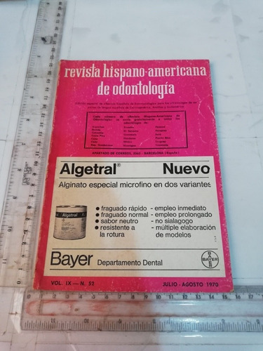 Revista Hispanoamericana De Odontología No 52 Julio 1970