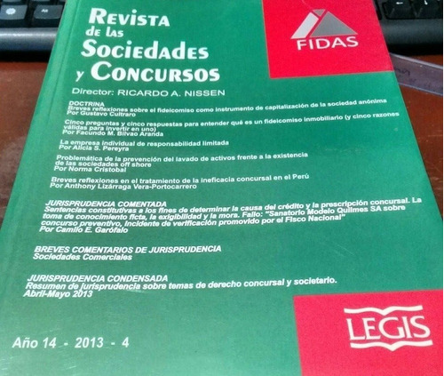 Revista De Las Sociedades Y Concursos 14-2013 4