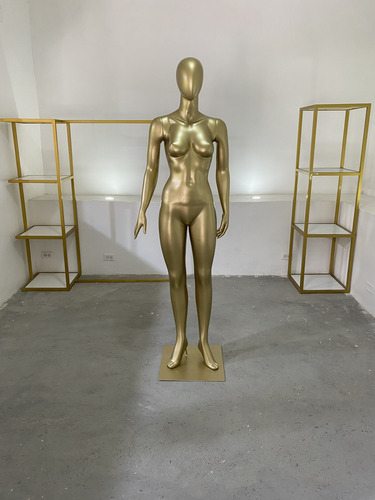 Maniquíes Cuerpos Completos Alta Gama Metalizados