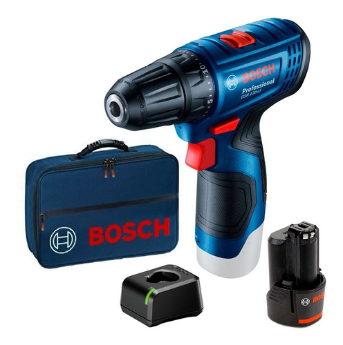 Taladro Atornillador 12v Bosch Gsr 120 Li+1 Batería+ Maletín