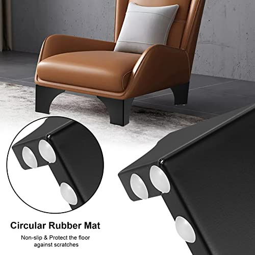 4pcs Patas Metlicas Modernas 10cm/4 Pulgadas Con Tornillos -