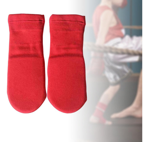 Protector De Pie Elástico Fitness Empeine Talla L Rojo