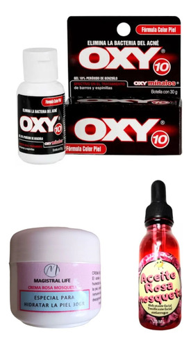 Oxy 10 + Kit Rosa Mosqueta - g a $153