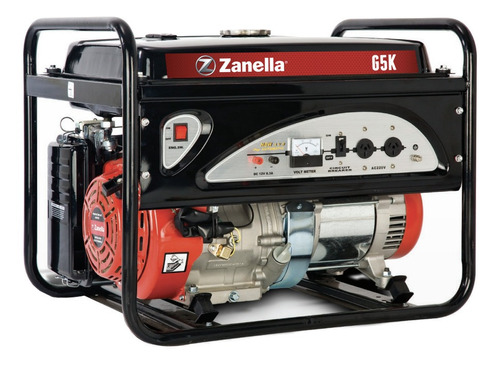 Generador portátil Zanella G5K 4500W monofásico con tecnología AVR 220V