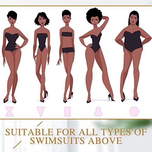Conjunto De 10 Perchas Para Bikini En Forma De Cuerpo Quncla