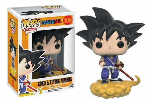 Funko Pop Animation Goku Flying Nimbus No 109 Dragon Ball (Usado)