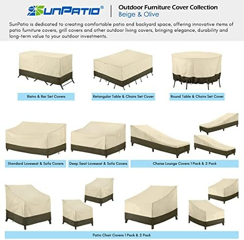 Sunpatio Funda Para Tumbona Impermeable Para Exteriores, De