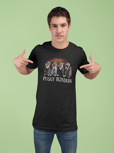 Camiseta Puggy Blinders Perros Pug