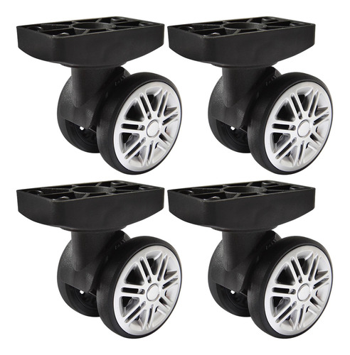 4 Uds Ruedas De Equipaje Ruedas Giratorias Accesorios