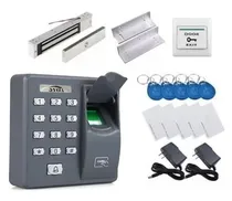 Comprar Kit Control De Acceso Puertas Biometrico Rfid X6 Cerradura