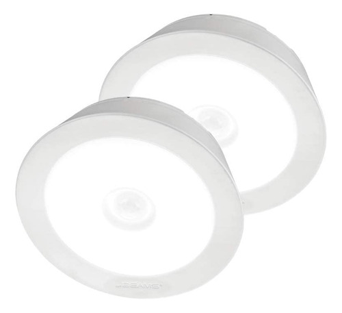 Lámpara De Techo Led 2 Unidades Color Blanco Mr Beams