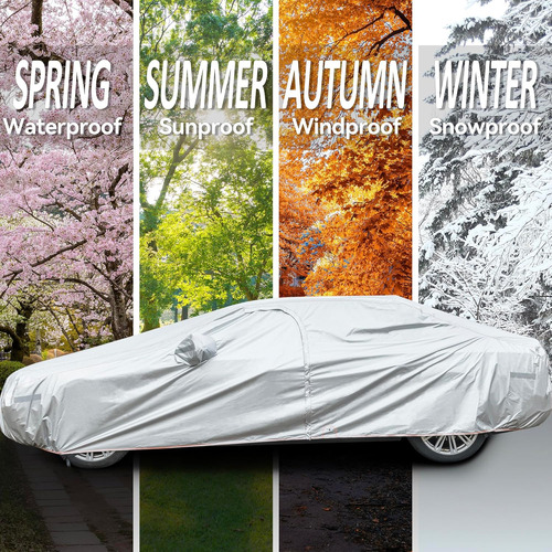 Cubierta Impermeable Para Automóvil Sedán Para Autom_6896451