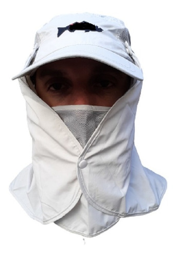 Gorra Visera Cubre Cuello Tapa Cara Pesca Kayak Gorro Bernal