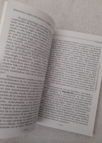 Biblioteca Espacio Y Tiempo - La Alquimia - Elvira Marteles (Usado)