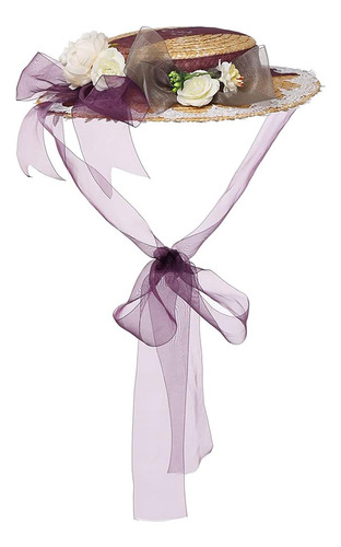 Cosdreamer Sombrero Victoriano Niñas Mujeres Fiesta Del Té S