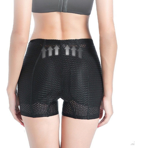 T Sexy Nalgas Caderas Bragas Transpirables Fajas Botón Falso