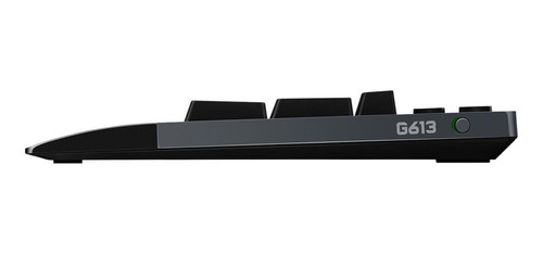 Imagen 4 de 5 de Teclado gamer bluetooth Logitech Serie G G613 QWERTY Romer-G Tactile inglés US color negro