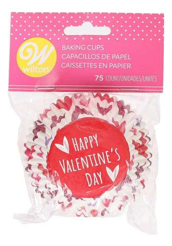 Capacillo Estándar Mix Corazones San Valentín Wilton